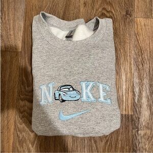 Nike Sally Cars gray sweatshirt